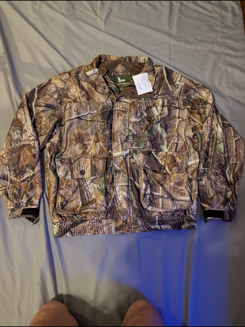 Field & Stream Realtree Camo Hunting Jacket - Mossy Brown & Green